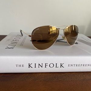 Michael Kors (M3005S) Kennedy Flash Aviator Sunglasses